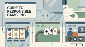 Illustration of casino payment categories and banking checks